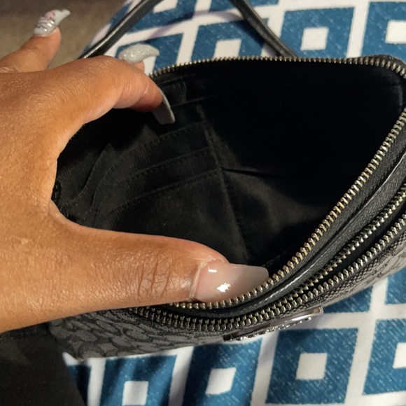 Used once monogram double zip coach wallet wristlet - Picture 12 of 12